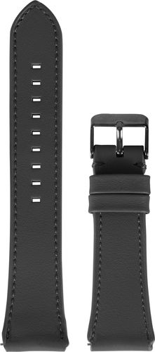 AlzaGuard Genuine Leather Band Universal Quick Release 22mm - černý - Řemínek - Hlavní obrázek