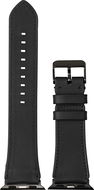 AlzaGuard Genuine Leather Band pro Apple Watch 44/45/46/Ultra 49mm - černý - Řemínek