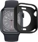 AlzaGuard Matte TPU HalfCase for Apple Watch 41mm Black - Protective Watch Cover
