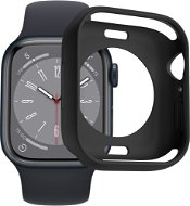 AlzaGuard Matte TPU HalfCase for Apple Watch 45mm Black - Protective Watch Cover