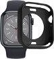 AlzaGuard Matte TPU HalfCase for Apple Watch 45mm Black - Protective Watch Cover