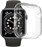 AlzaGuard Crystal Clear TPU FullCase 44 mm-es Apple Watchhoz - Okosóra tok