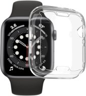 AlzaGuard Crystal Clear TPU FullCase pre Apple Watch 44 mm - Ochranný kryt na hodinky