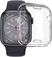 AlzaGuard Crystal Clear TPU FullCase pro Apple Watch 45mm - Ochranný kryt na hodinky
