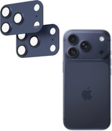 AlzaGuard Metal Lens Protector for iPhone 17 Pro dark blue - Camera Glass