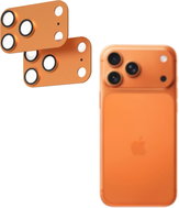 AlzaGuard Metal Lens Protector for iPhone 17 Pro Max orange - Camera Glass