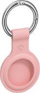 AlzaGuard Silikon-Schlüsselanhänger für Airtag pink - AirTag Schlüsselanhänger