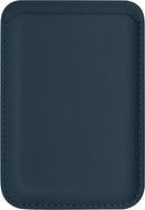 AlzaGuard PU Leather Card Wallet Compatible with Magsafe - petrol blue -  MagSafe Wallet
