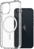AlzaGuard Crystal Glitter Case Compatible with Magsafe for iPhone 13 - Phone Cover