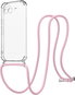 Handyhülle AlzaGuard Luxe Lanyard Case für Google Pixel 10a - rosa - Kryt na mobil