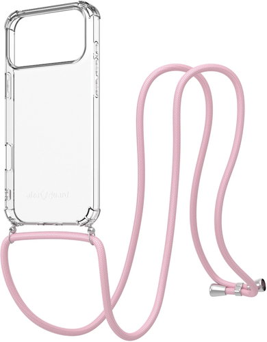 AlzaGuard Luxe Lanyard Case pro iPhone 18 Pro Max růžový - Phone Cover - Main image