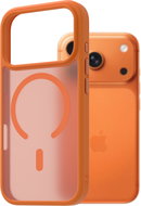 AlzaGuard Matte Case Compatible with Magsafe for iPhone 17 Pro orange - Phone Cover