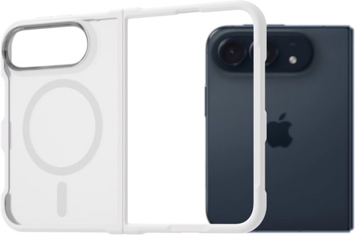 AlzaGuard Matte Case Compatible with Magsafe for iPhone Fold white - Phone Cover - Main image