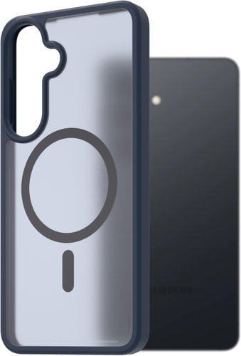 AlzaGuard Matte Case Compatible with Magsafe for Samsung Galaxy S26 FE dark blue Main image AlzaGuard Matte Case Compatible with Magsafe for Samsung Galaxy S26 FE dark blue - Phone Cover - Main image
