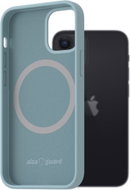AlzaGuard Silicone Case Compatible with Magsafe for iPhone 12 Mini light blue - Phone Cover