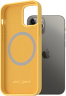 AlzaGuard Silicone Case Compatible with Magsafe for iPhone 12 / 12 Pro yellow - Phone Cover