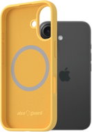 AlzaGuard Silicone Case Compatible with Magsafe for iPhone 16 yellow - Phone Cover