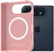 AlzaGuard Silicone Case Compatible with Magsafe for iPhone Fold pink - Phone Cover