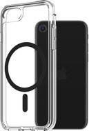 AlzaGuard Crystal Clear TPU Case Compatible with Magsafe for iPhone 7 / 8 / SE 2020 / SE 2022 - Blac - Phone Cover