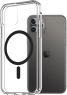 AlzaGuard Crystal Clear TPU Case Compatible with Magsafe pro iPhone 11 Pro - černý - Kryt na mobil
