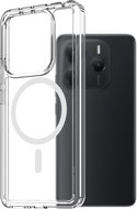 AlzaGuard Crystal Clear TPU Case Compatible with Magsafe for Xiaomi Redmi Note 14 5G - Phone Cover