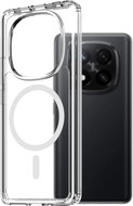 AlzaGuard Crystal Clear TPU Case Compatible with Magsafe for Xiaomi Redmi Note 14 Pro+ 5G - Phone Cover