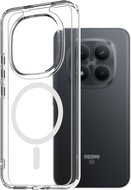 AlzaGuard Crystal Clear TPU Case Compatible with Magsafe for Xiaomi Redmi Note 15 Pro+ - Phone Cover