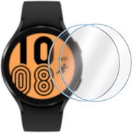 AlzaGuard 2.5D Glass Protector for Samsung Galaxy Watch 4 44mm – 2-Pack - Glass Screen Protector