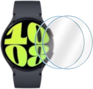 AlzaGuard 2.5D Glass Protector for Samsung Galaxy Watch 6 / 5 / 4 40mm – 2pcs - Glass Screen Protector