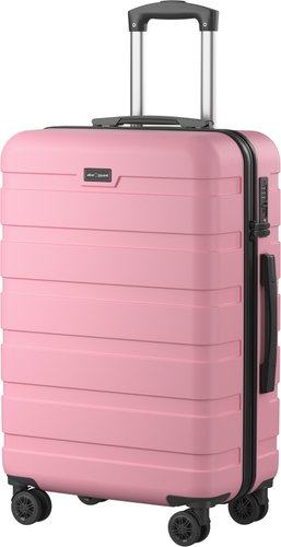 AlzaGuard Traveler Suitcase, sized. M - pink Main image AlzaGuard Traveler Suitcase, sized. M - pink - Suitcase - Main image