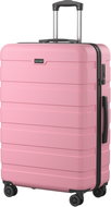 AlzaGuard Traveler Suitcase, sized. L - pink - Suitcase