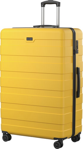AlzaGuard Traveler Suitcase, sized. XL - yellow - Suitcase - Main image
