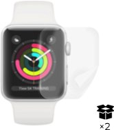 AlzaGuard Protective Foil az Apple Watch 42 mm órához (2 db) - Védőfólia