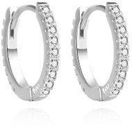 Agato Charming silver rings with cubic zirconia AGUC3471 (Ag925\1000 2,6 g) - Earrings