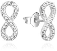 Agato Timeless silver earrings Infinity AGUP3462 (Ag925\1000 1,1 g) - Earrings