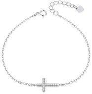 Agato Beautiful silver bracelet Cross AGB764 \ 21 (Ag925\1000 1,4 g) - Bracelet