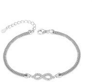 Agato Stylish silver Infinity bracelet AGB770 \ 21 (Ag925\1000 3,1 g) - Bracelet
