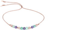 Agato String bracelet with amazonite, amethyst and angelite HE24R3RG - LP - Bracelet