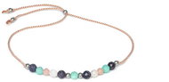 Agato String bracelet with amazonite, angelite, moonstone and sapphire HE36N3S - LP - Bracelet