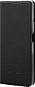 AlzaGuard Premium Flip Case Honor Magic4 Lite 5G fekete flip tok - Mobiltelefon tok