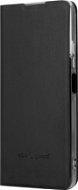 AlzaGuard Premium Flip Case pre Xiaomi Redmi Note 12 4G čierne - Puzdro na mobil