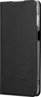Phone Case AlzaGuard Premium Flip Case for Motorola Moto G13 / G23 black - Pouzdro na mobil
