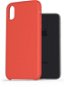 Kryt na mobil AlzaGuard Premium Liquid Silicone Case pro iPhone X / Xs červené - Kryt na mobil