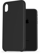 AlzaGuard Premium Liquid Silicone Case iPhone Xr fekete tok - Telefon tok