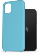 AlzaGuard Premium Liquid Silicone iPhone 11 modré - Kryt na mobil