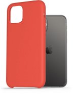 AlzaGuard Premium Liquid Silicone iPhone 11 Pro červené - Kryt na mobil