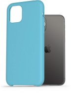 AlzaGuard Premium Liquid Silicone iPhone 11 Pro modré - Kryt na mobil