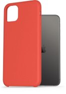 AlzaGuard Premium Liquid Silicone Case for iPhone 11 Pro Max Red - Phone Cover