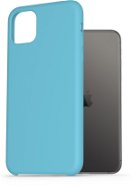 AlzaGuard Premium Liquid Silicone Case iPhone 11 Pro Max kék tok - Telefon tok