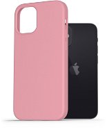 AlzaGuard Premium Liquid Silicone Case iPhone 12 mini rózsaszín tok - Telefon tok